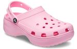 Тапочки classic platform clog 'flamingo' Crocs, розовый - фото 4