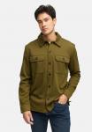 Куртка INDICODE JEANS LANGARM NELLO, Dark Olive/Dark Green - фото