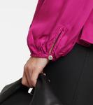 Атласный топ Velvet, Raspberry - фото 5