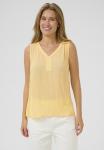 Топ KAAMBER - Blouse Kaffe, светло-желтый - фото
