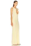 Платье макси с разрезом Aya Muse, Butter Yellow - фото 2
