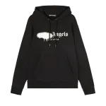 Худи Palm Angels Las Vegas Sprayed 'Black', черный - фото