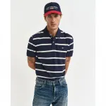 Поло с коротким рукавом Gant 2014022, синий - фото