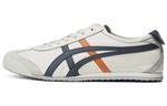 Кроссовки Onitsuka Tiger Mexico 66 White Navy Orange, белый - фото