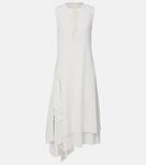 Двухслойное макси-платье JW Anderson, Off White/Grey - фото