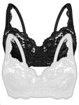 Бюстгальтер на косточках Sassa, цвет schwarz weiss - фото