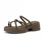 Сандалии женские Daphne, хаки - фото 8