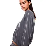 Толстовка EA7 EMPORIO ARMANI Train Precious, серый - фото 4