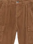 Карго-брюки на резинке John Richmond Junior, коричневый - фото 3