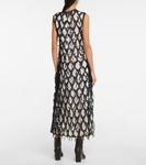 Платье миди из плиссированного тюля с шелком Maison Margiela - фото 3