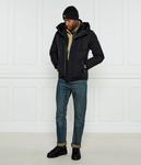 Пуховик мужской Guess Jeans  2 в 1 с капюшоном, черный - фото 2