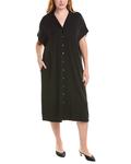 Lafayette 148 New York Plus Notch Duster, черный - фото
