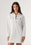 Платье Pepe Jeans Shirt dress, White - фото