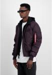 Куртка Alpha Industries Bomber Jacket, Plum/Purple - фото 5