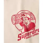 Футболка с коротким рукавом Superdry Trade Tools Loose, бежевый - фото 6