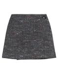Мини-юбка Ganni, серый - фото