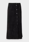 Юбка STUDIO ID BUTTON MIDI SKIRT, Black /Black - фото 6