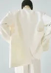 Блейзер Massimo Dutti, White - фото 3