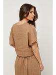 Блузка Rodier Lin, кэмел - фото 4