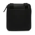 Сумка мужская Emporio Armani на молнии с логотипом бренда, черный - фото 2