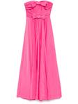 NISSA платье с бантом, розовый - фото