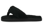 Шлепанцы и сланцы Puma Women's Fluff Flip Slide 'Black Team Gold' - фото