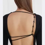 Платье Patrizia Pepe, черный - фото 3