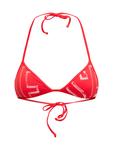 DIESEL Топ бикини Triangle 'KATE-D-CORE' красный - фото