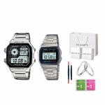 Унисекс часы Pair Table Series 45 мм черные CASIO - фото 2