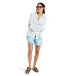 Женская рубашка Morning Time Roxy, белый - фото 4