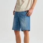 CAT Джинсовые шорты унисекс синие - фото 6