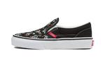 Детские слипоны Vans для скейтбординга PS, Black/Multi Color - фото