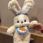 Плюшевая кукла кролик щенок высота 30см Nodding Bud Bug - фото 8