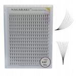 Ресницы Нагараку Готовые комочки D 0,07 Микс 8д, 320 шт. Project Lashes - фото 5