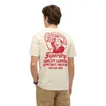 Футболка с коротким рукавом Superdry Trade Tools Loose, бежевый - фото 2