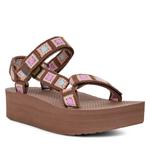 Сандалии Teva Flatform Universal Crochet 1150210 UWN, коричневый - фото 2