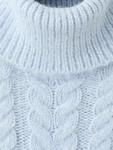 Свитер MANGO KIDS Aspen, светло-голубой - фото 2