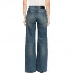 Джинсы с панелями R13, синий - фото 4