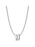 Glanzstücke München Серебряное колье в виде буквы H - фото