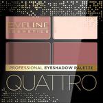 Палетка из 4 теней для век, № 04 Eveline Cosmetics, Quattro - фото 2