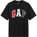 Футболка унисекс GAP, черный - фото