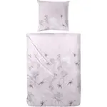 Постельное белье Primera «Севера», с цветами, розовый - фото