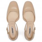 Балетки Butter Weather Mary Jane 73Hours, хаки - фото 11