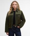 Укороченные флис Barbour Malena, Olive/Light Moss - фото