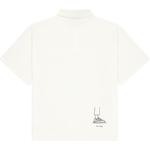 New Balance Поло мужская NB Grey SS25 белая - фото 3