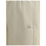 Хлопковые шорты Maison Kitsuné, кремовый - фото 3