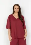 Блузка sabina 70 Wasabi Concept, Dk Red - фото