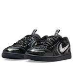 Кроссовки (WMNS) Air Jordan 1 Low Method of Make V3 'Black Metallic Silver' - фото 3