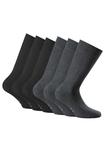 Носки UNISEX 6ER PACK KURZ EINFARBIG Rohner Advanced Socks, черный - фото 2