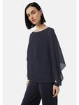 Блузка 5976_navy comma - фото 6